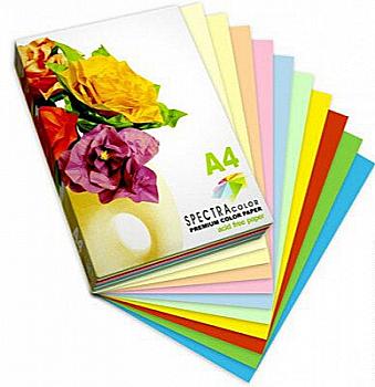 Папір A4 100 арк, 80 г/м², супер мікс, Spectra Color IT 85 "B" Папір A4 100 арк, 80 г/м², супер мікс, Spectra Color IT 85 "B"