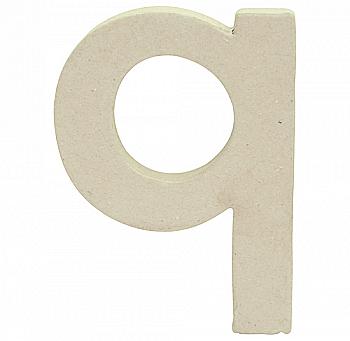 Заготовка из папье-маше Буква-крафт "q" 1,5*8,5*12 см, AC829C ТМ "Clairefontaine" Заготовка из папье-маше Буква-крафт "q" 1,5*8,5*12 см, AC829C ТМ "Clairefontaine"