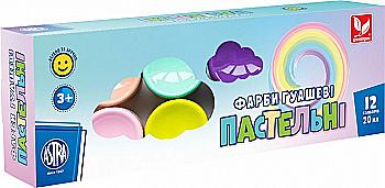 Краски гуашевые пастельные 12 цв., 20 мл, 301118001-UA Краски гуашевые пастельные 12 цв., 20 мл, 301118001-UA