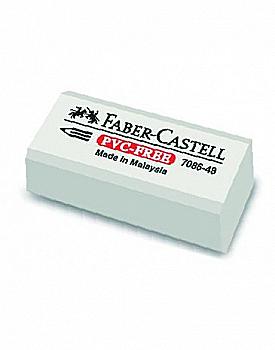 Гумка білий вініл, економ Faber 7086-48, 188648 Гумка білий вініл, економ Faber 7086-48, 188648