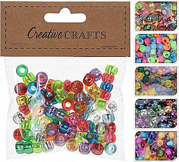 Намистини декоративні 25 гр. (5 вид. в асорт.), 110902080