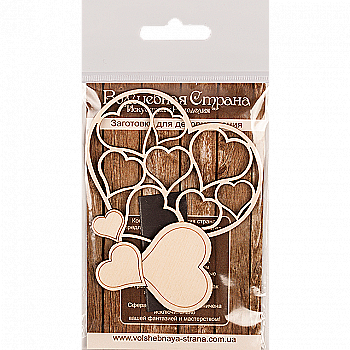 Заготовка дерев`яна для декорування, FLC-311