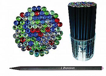 Олівець чорнографітний "Гламур" 290169 Олівець чорнографітний "Гламур" 290169