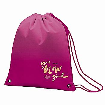 Сумка для обуви SB-10 "GRL PWR", розовый, 558759 Yes Сумка для обуви SB-10 "GRL PWR", розовый, 558759 Yes