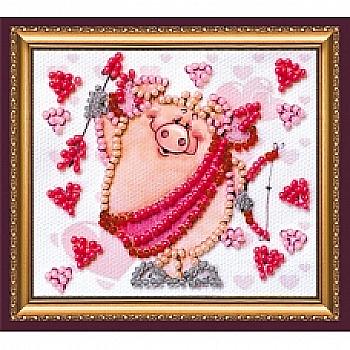 Набір для вишивки бісером "Магніт" Купідон, AMA-191 Набір для вишивки бісером "Магніт" Купідон, AMA-191