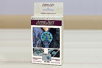 Набір для вишивки бісером прикраси "Павич", AD-006 Набір для вишивки бісером прикраси "Павич", AD-006