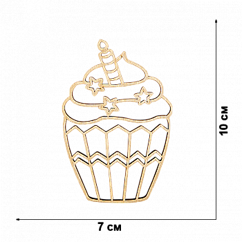 Заготовка дерев`яна для декорування, FLC-377