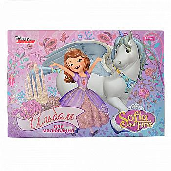 Альбом для рисования А4 12 л. скоба (д) 1Сентября (0187)