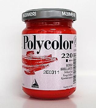Краска акриловая Polycolor 140мл диам. красн.220 Краска акриловая Polycolor 140мл диам. красн.220