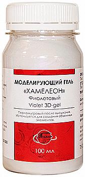 Моделюючий гель Хамелеон, Фіолетовий, 100 мл, ТАИР Моделюючий гель Хамелеон, Фіолетовий, 100 мл, ТАИР