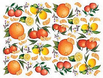 Карта декупажна 34,5*49,5 см, Цитруси, 20 г/м², DGR 38 Карта декупажна 34,5*49,5 см, Цитруси, 20 г/м², DGR 38
