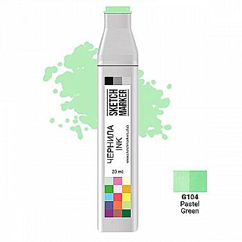 Чернила для заправки маркера SKETCHMARKER, 20 мл, Пастельно-зеленый, SI-G104 Чернила для заправки маркера SKETCHMARKER, 20 мл, Пастельно-зеленый, SI-G104