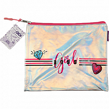 Папка А5 "Бос" 25,5*21*1 см, срібло, ZB.705504 Папка А5 "Бос" 25,5*21*1 см, срібло, ZB.705504