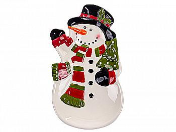 Блюдо "Сніговик" 20 см, 948-014 Lefard Блюдо "Сніговик" 20 см, 948-014 Lefard