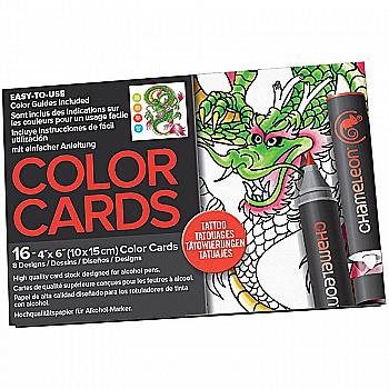 Розмальовка Chameleon Color Cards - Дзеркальні відображення, Mirror images, CC0106 Розмальовка Chameleon Color Cards - Дзеркальні відображення, Mirror images, CC0106