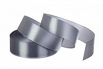 Лента атлас 25 мм-23 м, 59 светло-серая, 5-1435