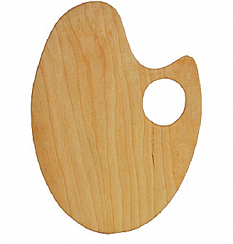 Палитра №9, 300*210 мм, береза Палитра №9, 300*210 мм, береза
