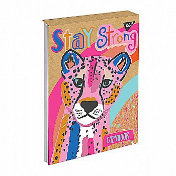 Блокнот А5 80 арк. кл. "Rainbow animal" крафт, YES 151670