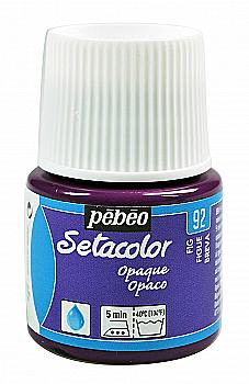 Фарба для світлих тканин Setacolor 45 мл непрозора, темно-фіолетова, 295-092 Pebeo Фарба для світлих тканин Setacolor 45 мл непрозора, темно-фіолетова, 295-092 Pebeo