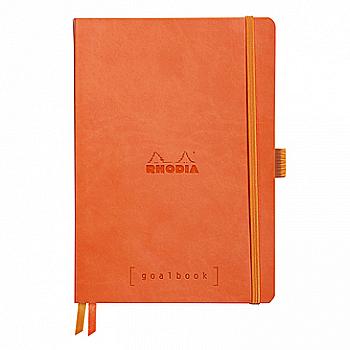 Блокнот А5 124 арк. Goalbook, в крапку, м`яка обкл., на гумці, папір сл.кістка, мандаринов., 117754C Блокнот А5 124 арк. Goalbook, в крапку, м`яка обкл., на гумці, папір сл.кістка, мандаринов., 117754C
