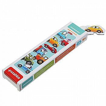 Пазли 8 в 1 "Машинки", 15245 Пазли 8 в 1 "Машинки", 15245