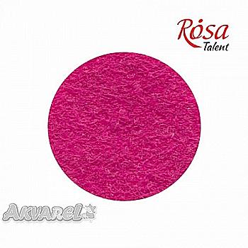 Фетр листовий (поліестер) 29,7*42 см, Рожевий темний, ROSA Talent