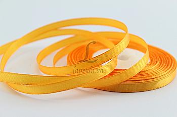 Лента атлас оранжевая7 мм-23 м (17)