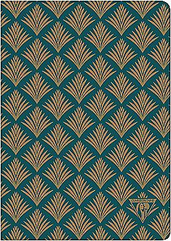 Блокнот А5 48 л. Neo Deco NoteBook, линия, на скобе, бумага слоновая кость, зелёный, 192436C Блокнот А5 48 л. Neo Deco NoteBook, линия, на скобе, бумага слоновая кость, зелёный, 192436C