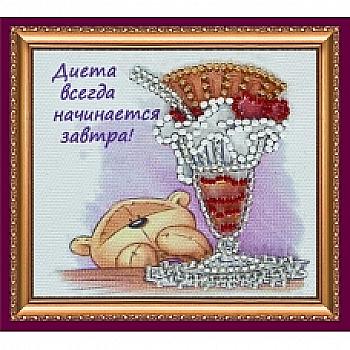 Набір для вишивки бісером "Магніт" Дієта-1, AMA-083 Набір для вишивки бісером "Магніт" Дієта-1, AMA-083