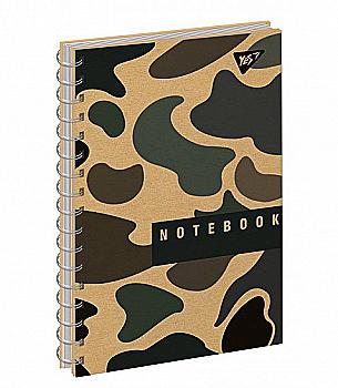 Зошит B6 120 кл. YES од.сп. "Military", 681583