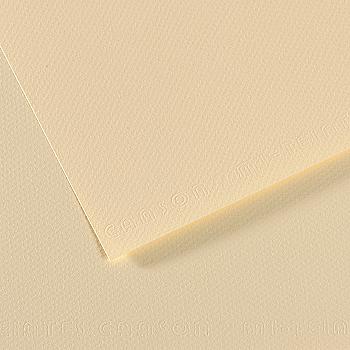 Папір для пастелі MI-TEINTES А4 160 г/м2 №101, блідо-жовтий Canson Папір для пастелі MI-TEINTES А4 160 г/м2 №101, блідо-жовтий Canson