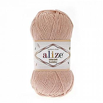 Пряжа 393 Рожевий персик, 165 м,TM Cotton Gold Hobby Пряжа 393 Рожевий персик, 165 м,TM Cotton Gold Hobby
