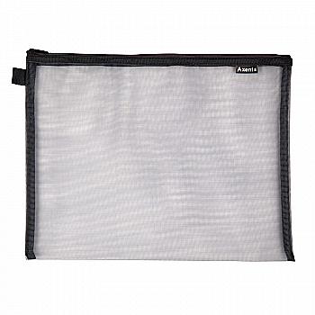 Папка на молнии В5, серая, 1491-03-A Axent