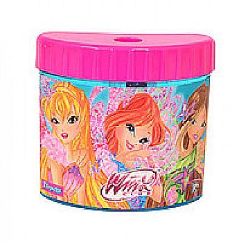 Чинка кольорова "Winx" з контейнером, 620240 Чинка кольорова "Winx" з контейнером, 620240