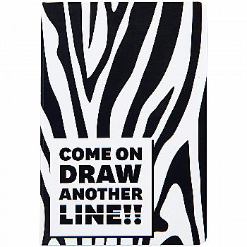 Книга записна Animals Talk (Zebra), А5, 96 арк. кліт., тв. обк, 8450-02-A Книга записна Animals Talk (Zebra), А5, 96 арк. кліт., тв. обк, 8450-02-A