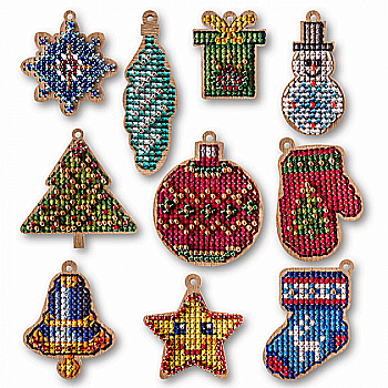 Набір заготiвок для вишивання по дереву, FLSW-007