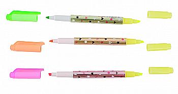 Маркер текстовый двухсторонний, 3 цв., 390443 Маркер текстовый двухсторонний, 3 цв., 390443