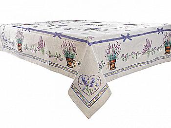 Скатертина "Lilac" гобеленова, 100*100 см, 716-098 Lefard