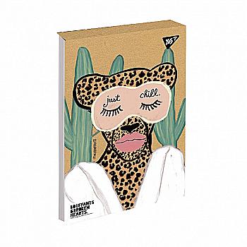 Блокнот В6 80 арк. кл. "BBF" крафт, YES 151684