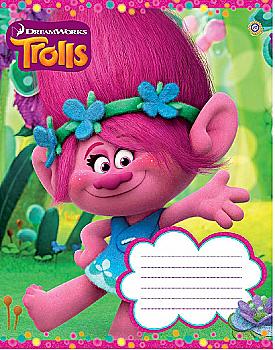 Зошит 12 лін. ЗУ Trolls color -17 (7326) Зошит 12 лін. ЗУ Trolls color -17 (7326)