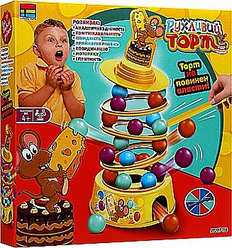 Гра настільна "Рухливий торт", JT007-118 Гра настільна "Рухливий торт", JT007-118
