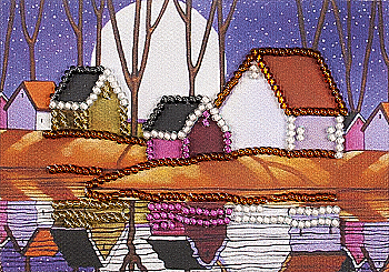 Магніт для вишивання бісером 7*10 см, FLА-259