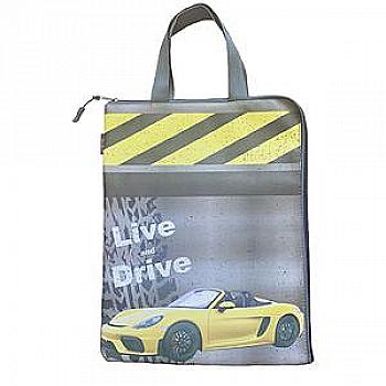 Папка А4 Машинка 34*27,5*1 см, вертикал., 2 ручки, ZB.705544 Папка А4 Машинка 34*27,5*1 см, вертикал., 2 ручки, ZB.705544