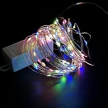 Электрогирлянда "Novogod`ko" светодиодная 10 м, 100 LED, многоцветная, 973784 Электрогирлянда "Novogod`ko" светодиодная 10 м, 100 LED, многоцветная, 973784