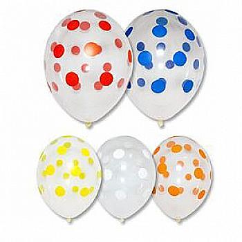 Кулька повітряна В105 Горошок, 1103-1540 Кулька повітряна В105 Горошок, 1103-1540