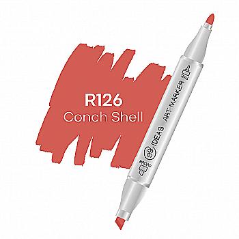Маркер двухсторонний Conch Shell - Ракушка, R126, 99IDEAS Маркер двухсторонний Conch Shell - Ракушка, R126, 99IDEAS