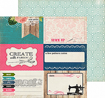 Бумага 30*30 Sew Sweet USA, CBSL25007