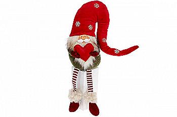 М`яка іграшка Гном сидячий, 51 см, червоний, 877-202 М`яка іграшка Гном сидячий, 51 см, червоний, 877-202