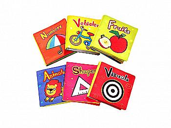 Набір м`яких книжок 6 шт, ТМ "Top Bright", 120321 Набір м`яких книжок 6 шт, ТМ "Top Bright", 120321