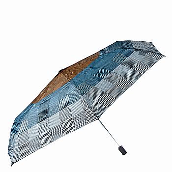 Парасолька жіноча M&P дуомат, зелено-сiрий, 58209/5 VIF Парасолька жіноча M&P дуомат, зелено-сiрий, 58209/5 VIF